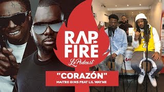 Video thumbnail of "Tout sur le feat entre Maitre Gims & Lil Wayne « CORAZON » #RapFirePodcast"