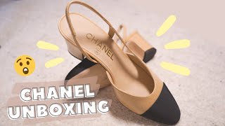 Chanel unboxing 2018, Chanel shoes