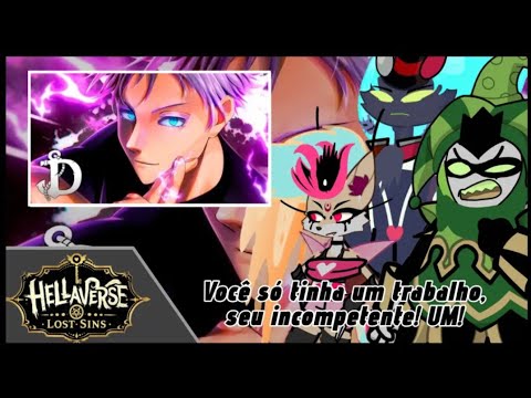 GC | Sete Pecados Capitais (Hellaverse) reagindo ao rap Satoro Gojo | O Infinito (Daarui)