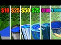 minecraft for $10 vs $25 vs $50 vs $75 vs $100 vs $1000