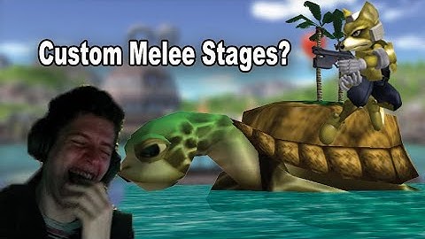 iBDW Tries Custom Melee Stages For His Sub Tournament