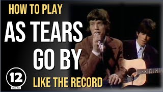 As Tears Go By - The Rolling Stones | Guitar Lesson