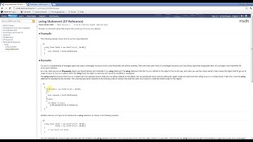 .NET/C# - Using Statement For Handling Unmanaged Resources