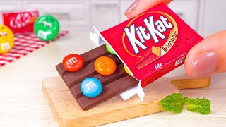 Kitkat X M&M's | Satisfying Miniature Sweet Kitkat M&M's Chocolate | Easy Making Kitkat M&M's Bar