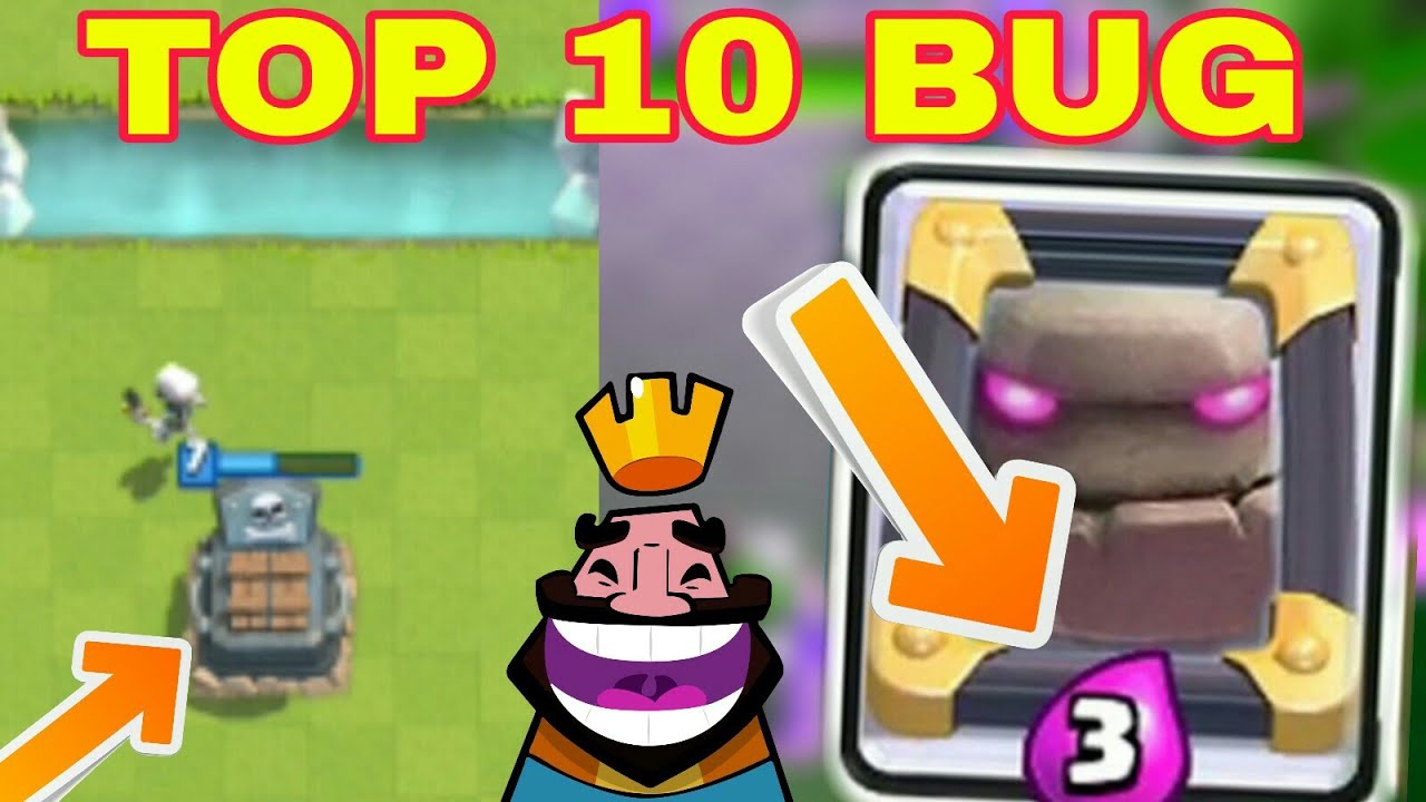  Top 10 Bug a Clash Royaleban! Legviccesebb és Legdurvább Buggok!