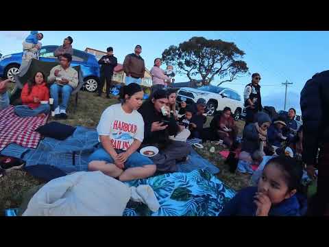 Wellcoming Happy New Year 2026 And Byee Byee 2025 In Hobartb Tasmania Australia 