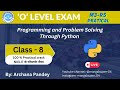 O Level Python (M3-R5) || Practical Question Class -8 #olevel #shortfeed #viralvideo #trendingshort