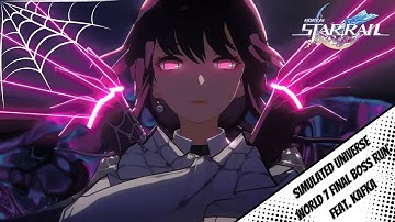 Simulated Universe World 7 Difficulty IV Featuring Kafka | Honkai Star Rail