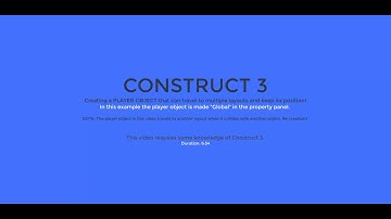 C3- Multi-layout player object movement