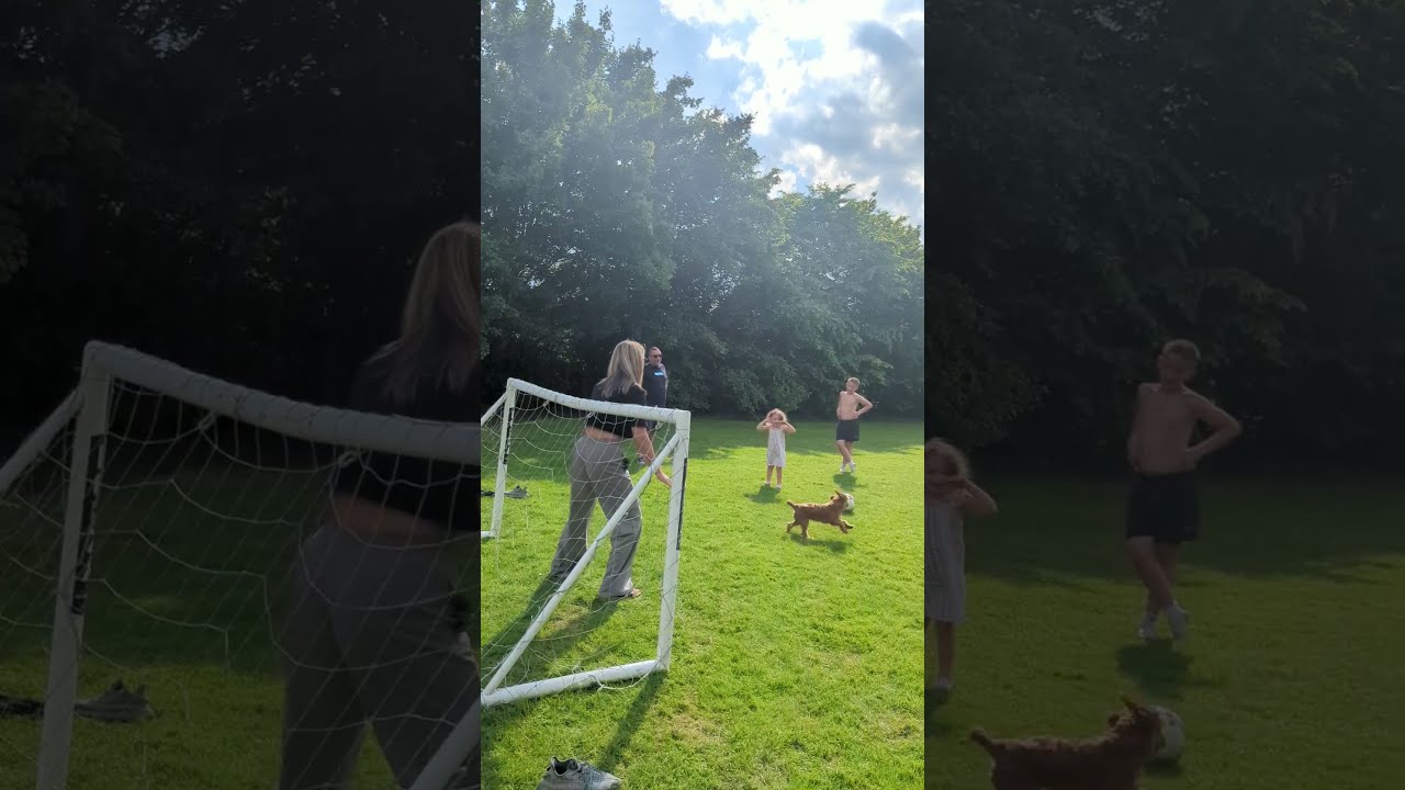 Kid Accidentally Kicks Soccer Ball Into Woman S Face 1508056