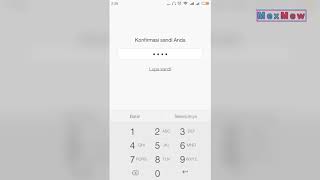 Cara Menonaktifkan Password / Pola pada kunci layar di Android XIAOMI