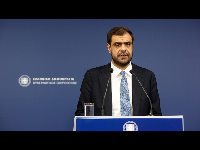 Eνημέρωση πολιτικών συντακτών από τον Κυβερνητικό Εκπρόσωπο Παύλο Μαρινάκη