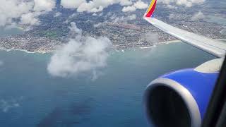 CFM56 ROAR!!! Southwest Airlines Boeing 737-7H4 Engine Start, Taxi &amp; Takeoff From San Diego