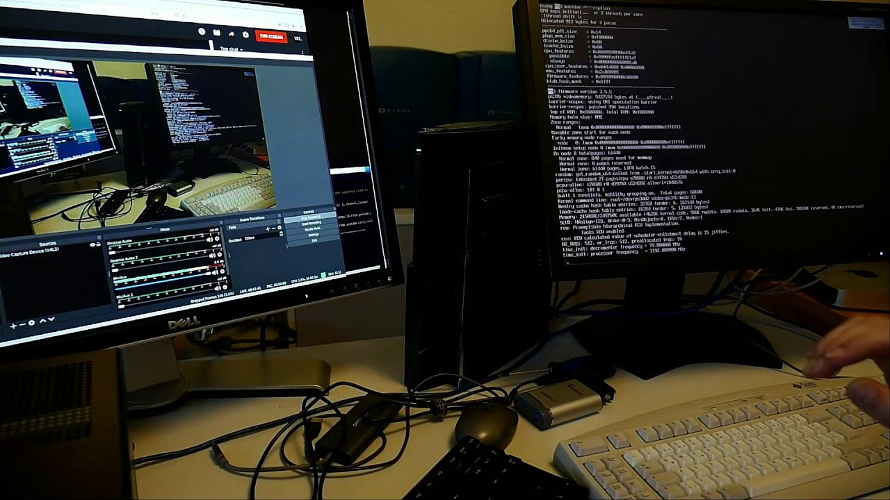 PS3 Proof-of-Concept boot & hardware cursor, ..! ;-) - YouTube