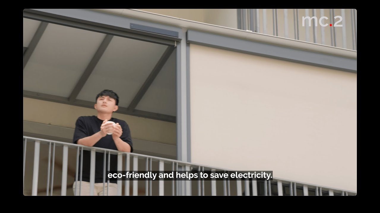 Save the world with MC.2 RENSON Solar Zip Blinds. Featuring Shane Pow ...