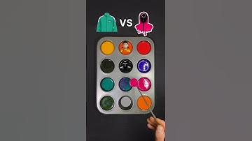 Guess Mixed Color of the Squid Game 2 (Part 9) #오징어게임 #squidgame2 #colormixing