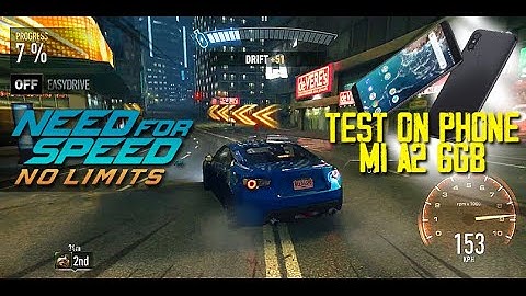 NEED FOR SPEED NO LIMITS -  TEST PLAY ON MI A2 6GB RAM || SUBARU BRZ a.k. a TOYOTA GT86