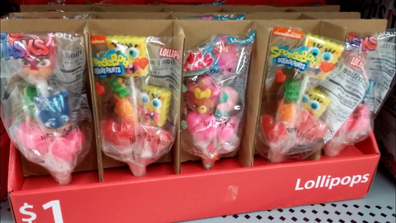 A Quick Look At The Valentine's Candy Aisle at Walmart 2018 Part 1