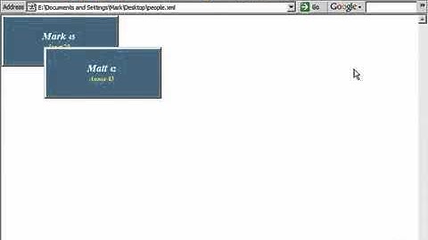 XML Tutorial   49 CSS Positioning