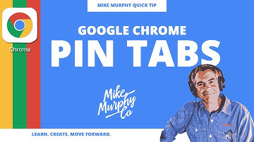 PIN TABS GOOGLE CHROME WIDE