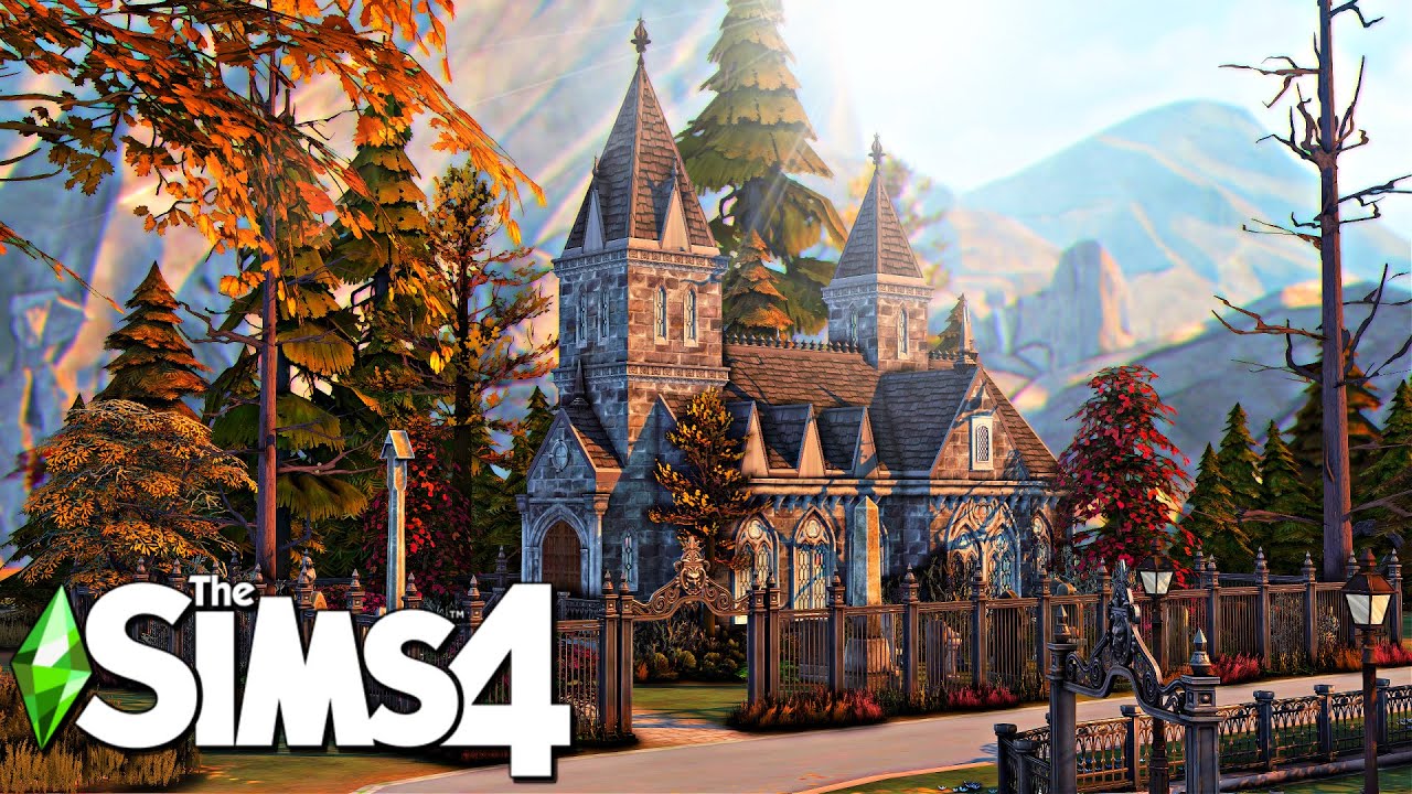Forgotten Hollow Church 🍂 || The Sims 4 Speed Build