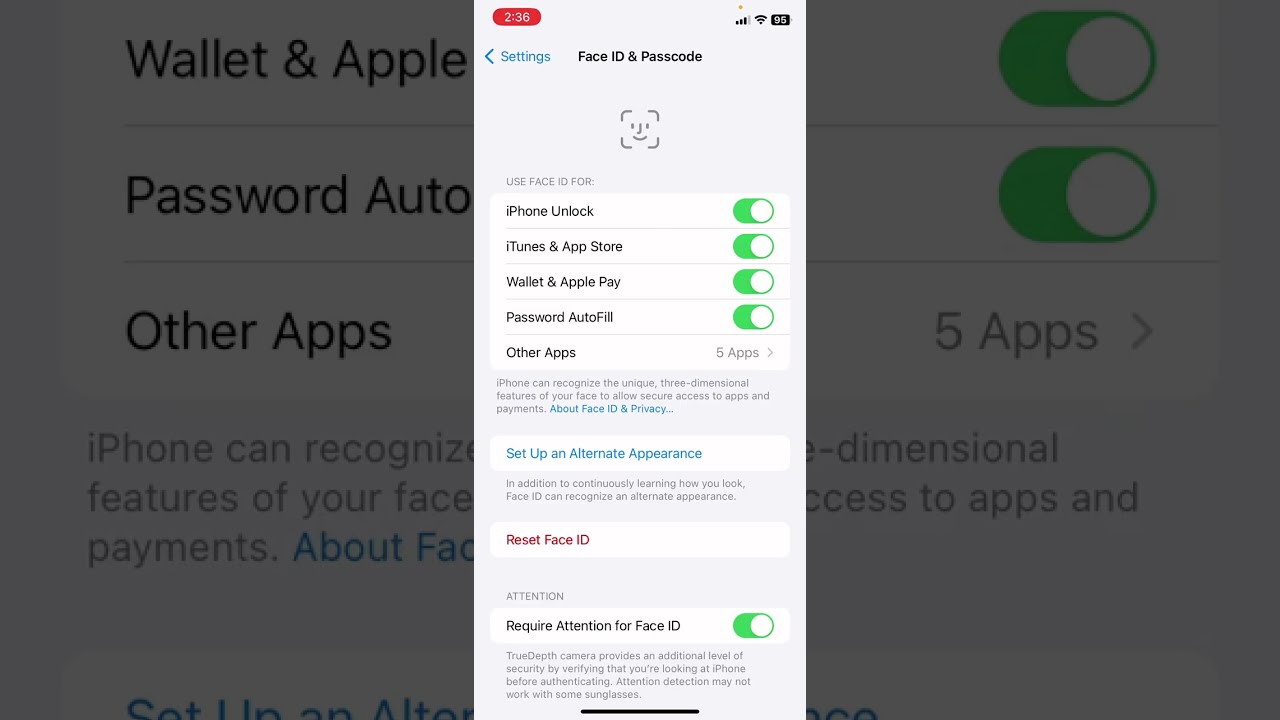 How To Disable Face ID For IPhone Apps in 30 Seconds YouTube How To Disable Face ID For IPhone Apps in 30 Seconds YouTube