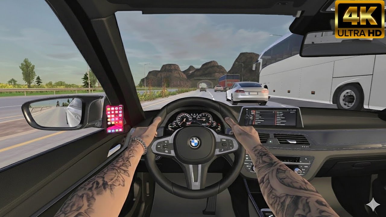 BMW M5 Competition dlc 🚦in Truck simulator 🚛Ultimate 🚚 gameplay 🎮