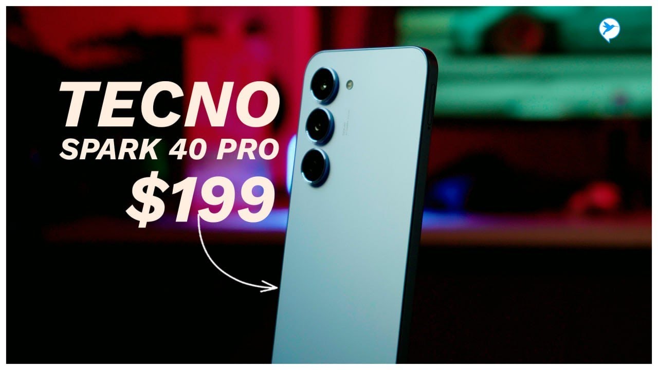 តម្លៃនេះមិនងាយរកទេ TECNO Spark 40 Pro កម្រាស់ស្តើង អេក្រង់ច្បាស់ 1.5K