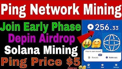 Ping Network Confirmed Free Airdrop | Ping Network Depin Airdrop, Ping Network Node Airdrop