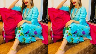 Top 20 Winter Suit Plazo Suit Mix Match Fabric Sweetshanu Punjabi Suit Design 2023