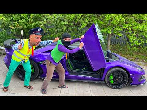 Funny Video 2026 - Fire Truck And Police Car Save Family From A Giant Road Disaster