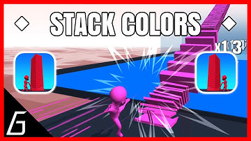 Stack Colors | Gameplay Part 19 | Level (191 - 200)