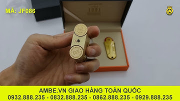 Bật lửa khò cigar 2 tia Jifeng JF086 đẹp cổ điển độc đáo | Ambe.vn