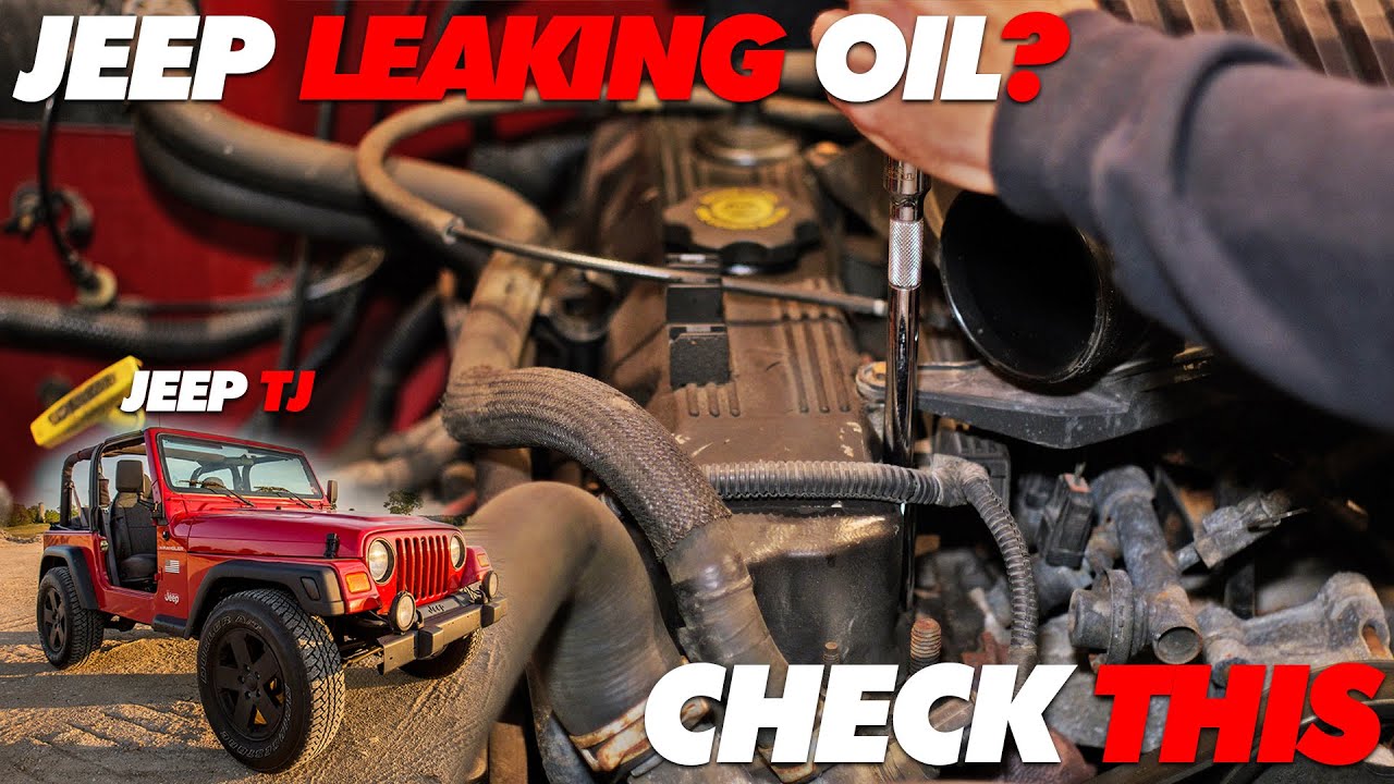Jeep TJ Oil Leak? Check This - YouTube