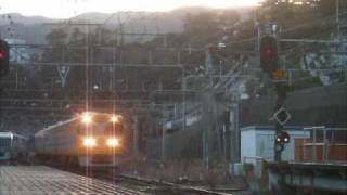 【静DC】キヤ95系DR1編成 熱海駅入線