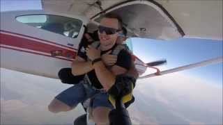 Jump Skydiving 3000 meters - BLR 2015. 1080 HD