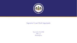 Supreme Court Oral Arguments - September 16, 2026