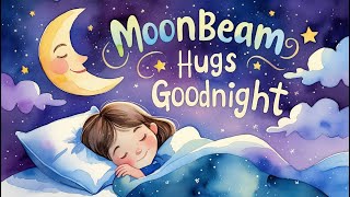 Moonbeam Hugs Goodnight 🌙 | Soft Lullaby for Toddlers & Kids | Sleepy Time Baby Song