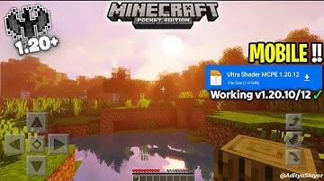 Realistic Shader For MCPE - 1.20.12 🥳 | Render Dragon [ 100% Working ] - No Patch App