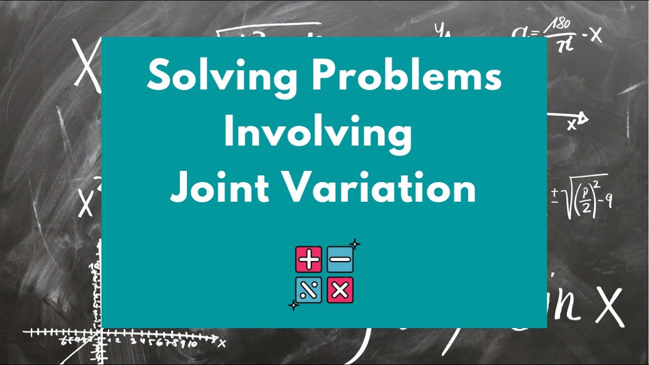 problem solving examples in joint variation