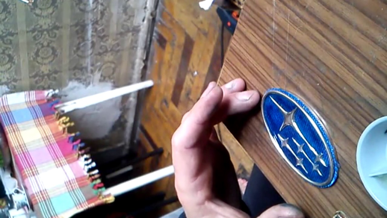 subaru-эмблема субару в ручную-MOV_0011.wmv - YouTube