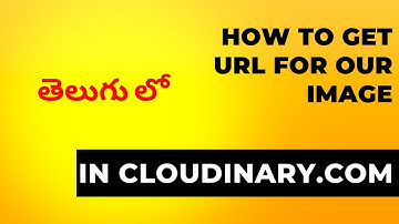 How to get URL for the images || NXTWAVE || beginners problems