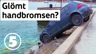 Vägens hjältar | Bil har rullat över kajkant i Gustavsbergs hamn | Onsdagar 20.00 på Kanal 5 & Dplay Vägens hjältar | Bil har rullat över kajkant i Gustavsbergs hamn | Onsdagar 20.00 på Kanal 5 & Dplay