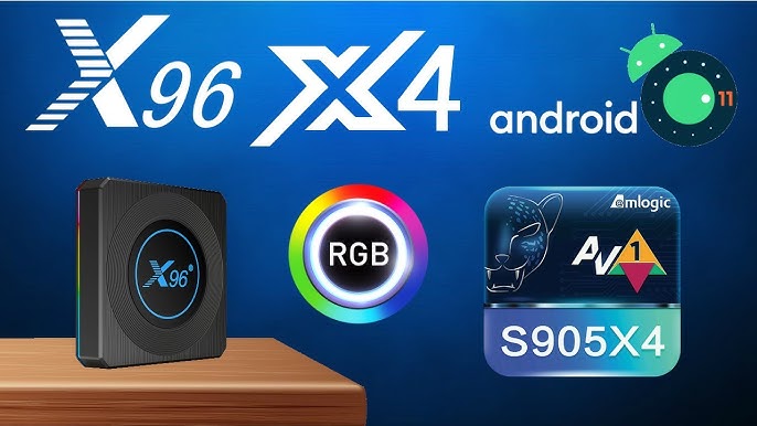 HK1 RBOX X4S 4GB + 128GB Android 11 Amlogic S905X4 8K Smart TV Box Wifi