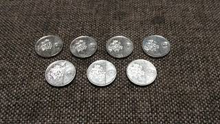 TSLONB - MY NEW SEVEN PIECES OF NGC ERRORS ONE PESO COINS YEAR ....... (H9KSP) (RD)