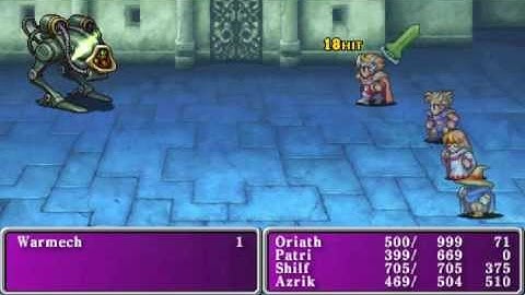 Final Fantasy I PSP - Warmech