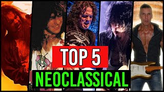 TOP 5 Neoclassical Shred Guitarists