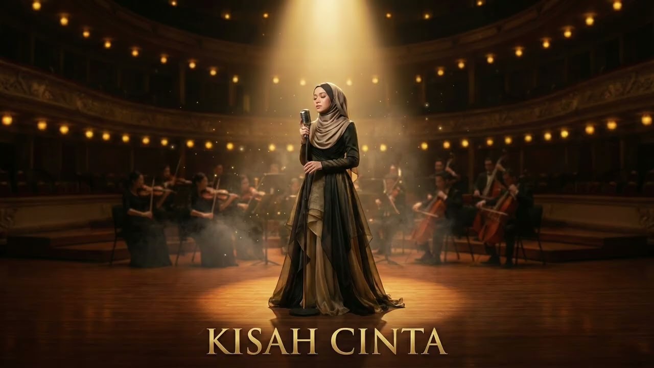 KISAH CINTA  - Fauziah ahmad daud || AI Cover song || Versi orchestra