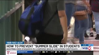 How to prevent summer slide in students