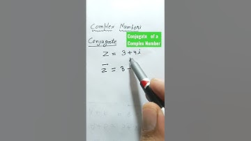 Conjugate of complex no.#maths # shorts #viralvideo  #shortsvideo